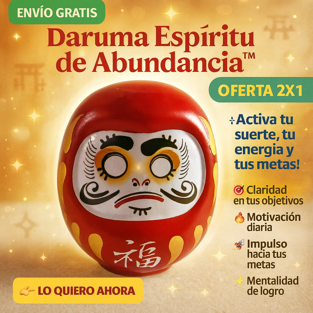 Daruma Espíritu de Abundancia™ | Oferta 2x1