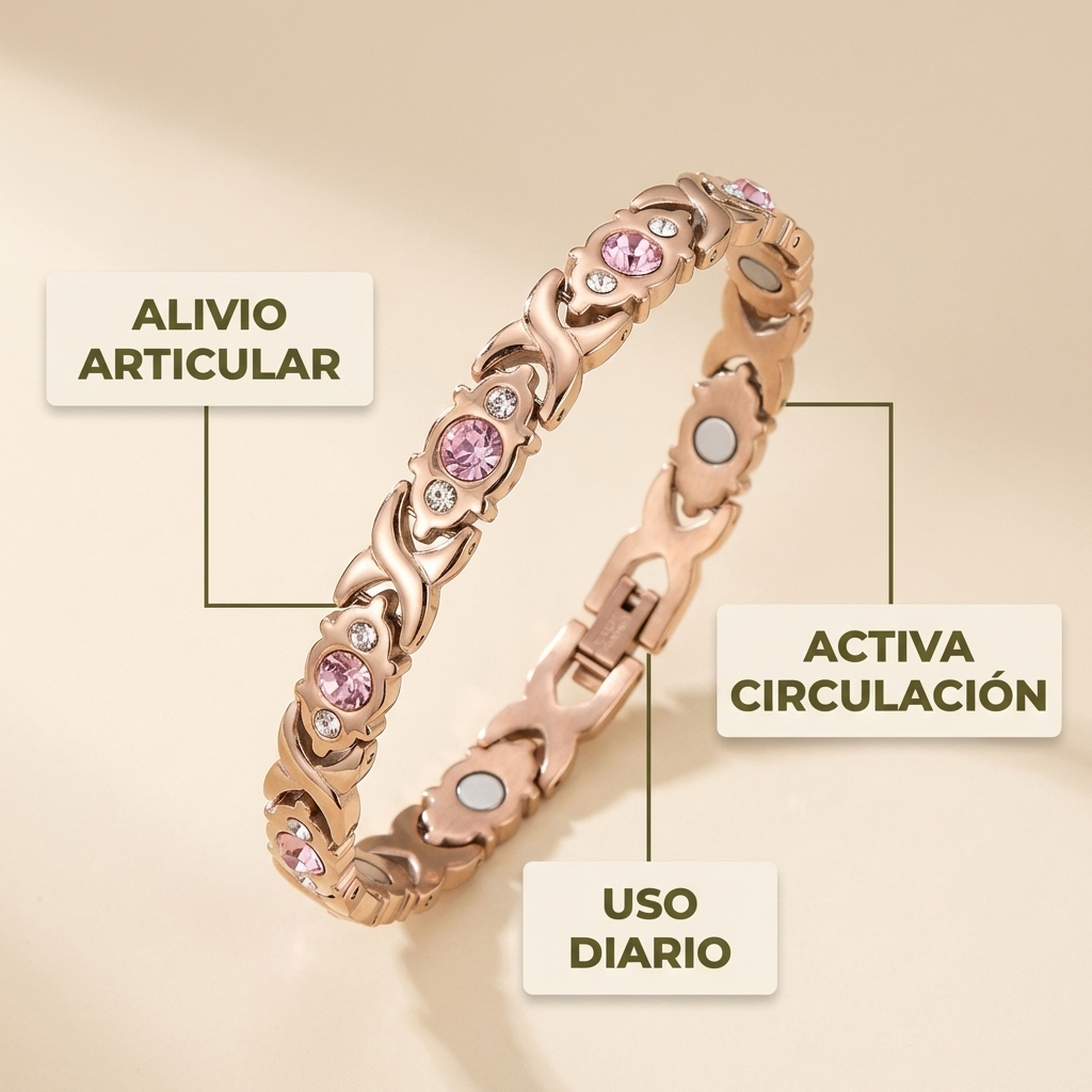 Pulsera Magnética de Cobre – Alivio Articular Natural